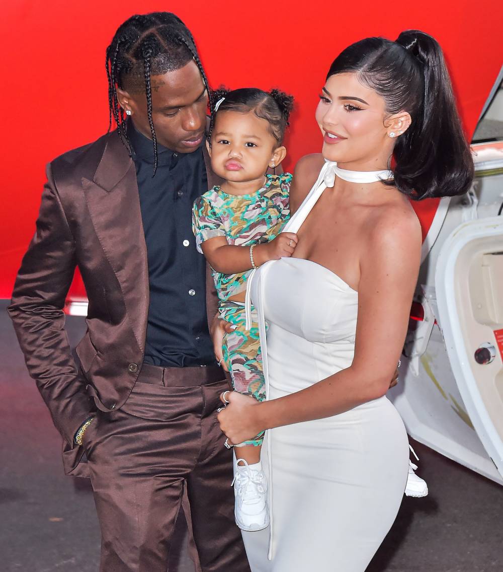 See Travis Scott Daughter Stormi Crash His Instagram Live