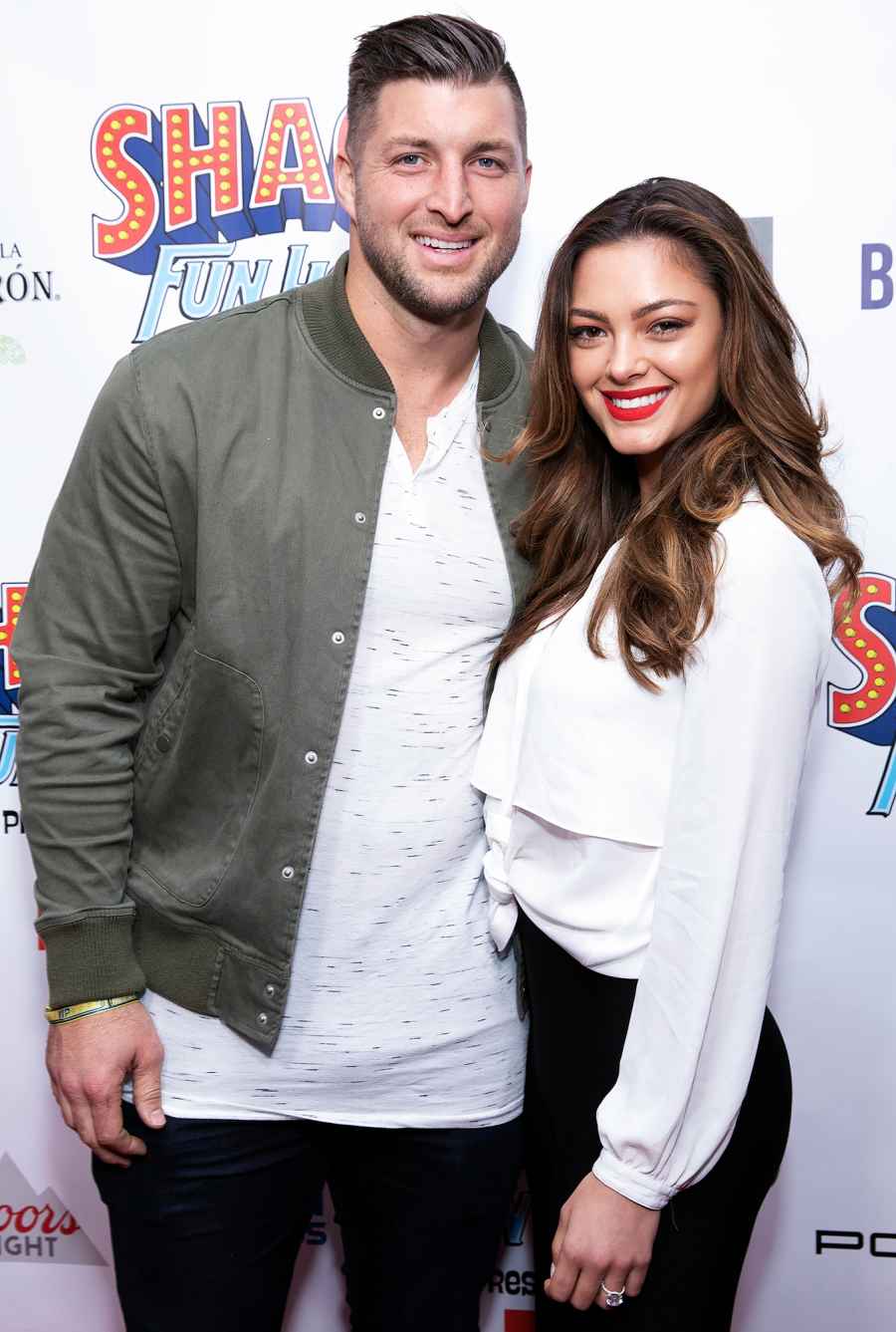 Tim Tebow and Demi-Leigh Nel-Peters