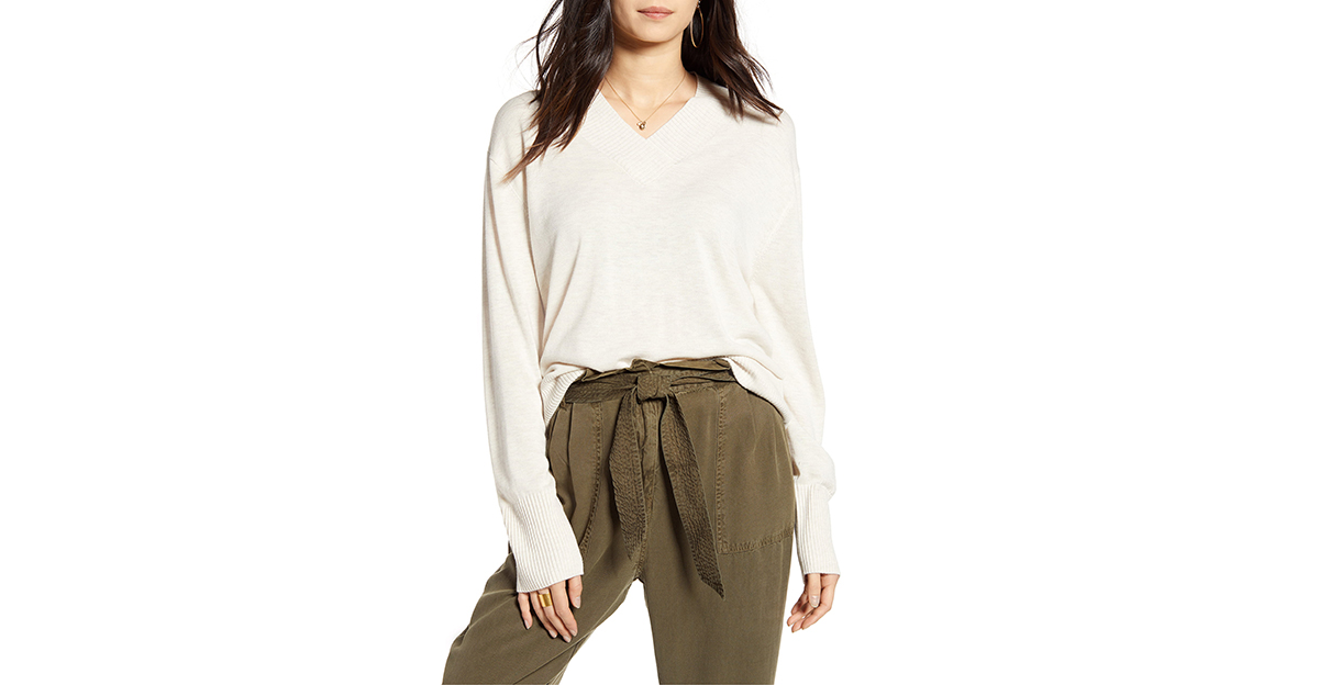 Treasure & Bond V-Neck Sweater