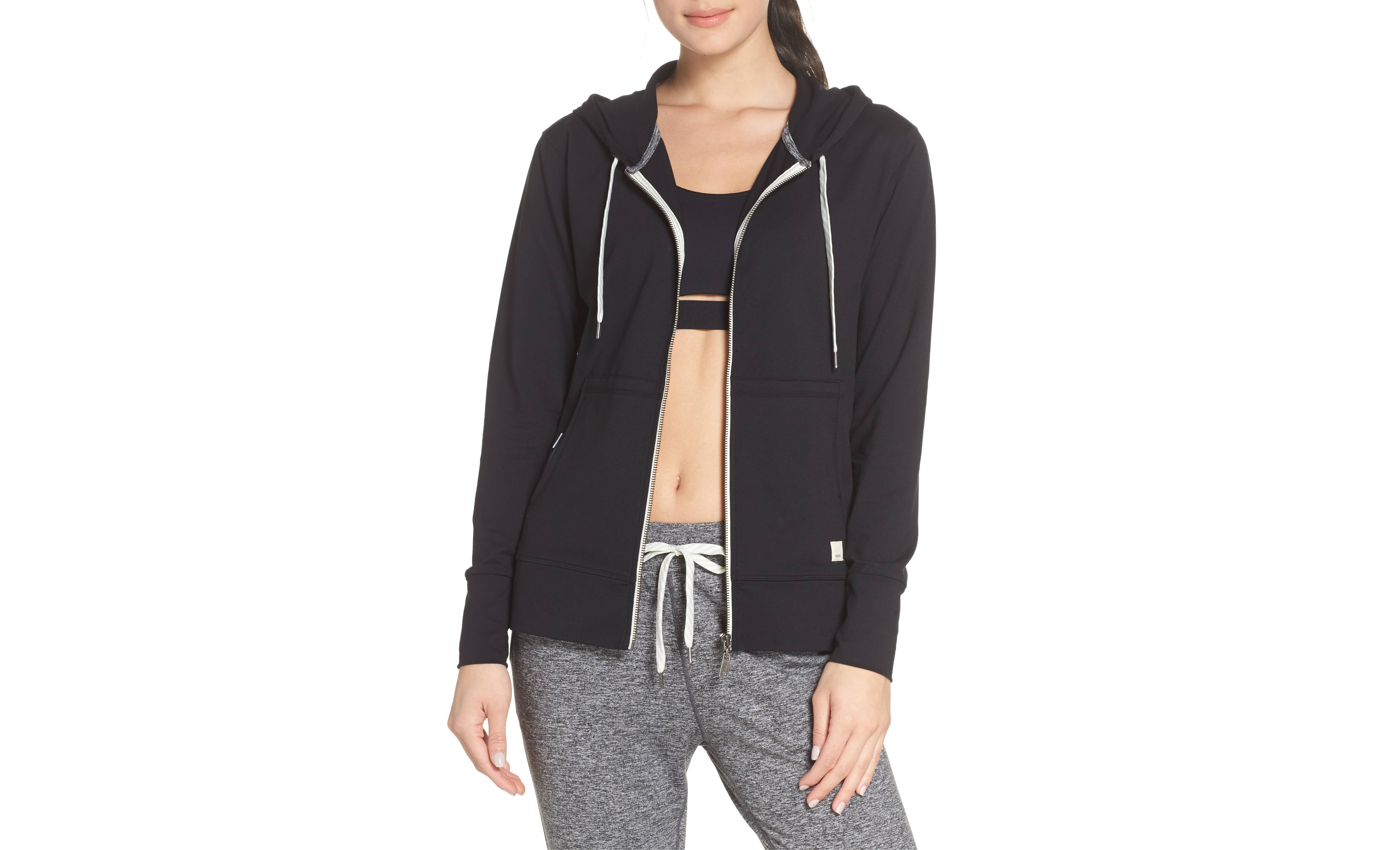 vuori Performance Zip Front Hoodie