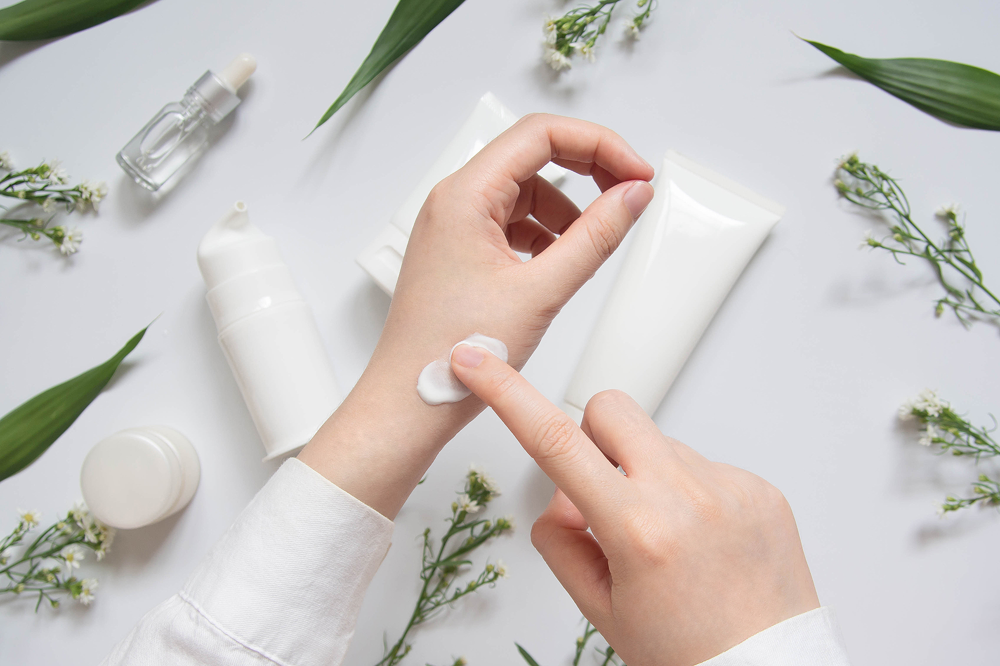 woman-using-botanical-cream