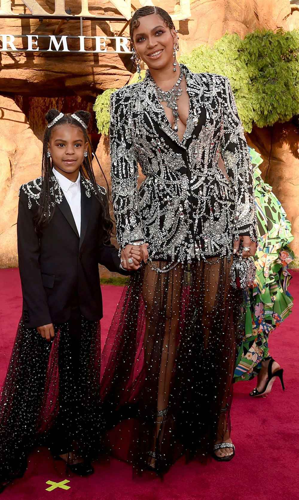 Blue Ivy Dances to Beyonce Song Lion King Premiere