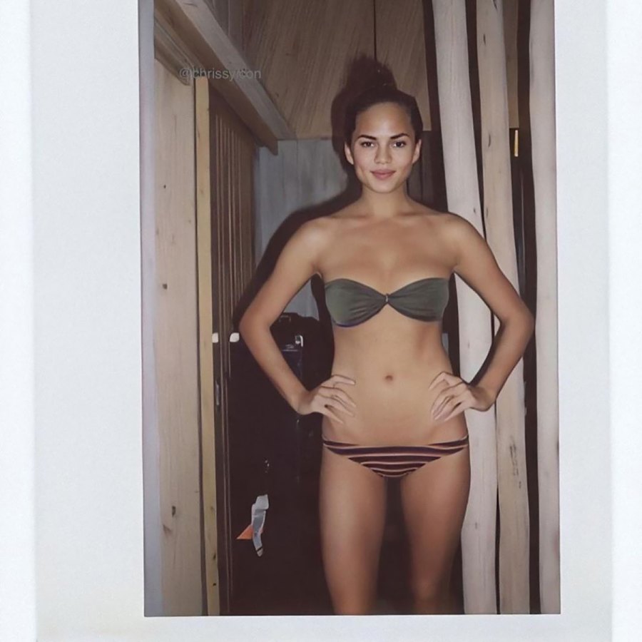 See Chrissy Teigen’s BTS Polaroids From 2013 ‘SI Swimsuit’ Fittings: Pics