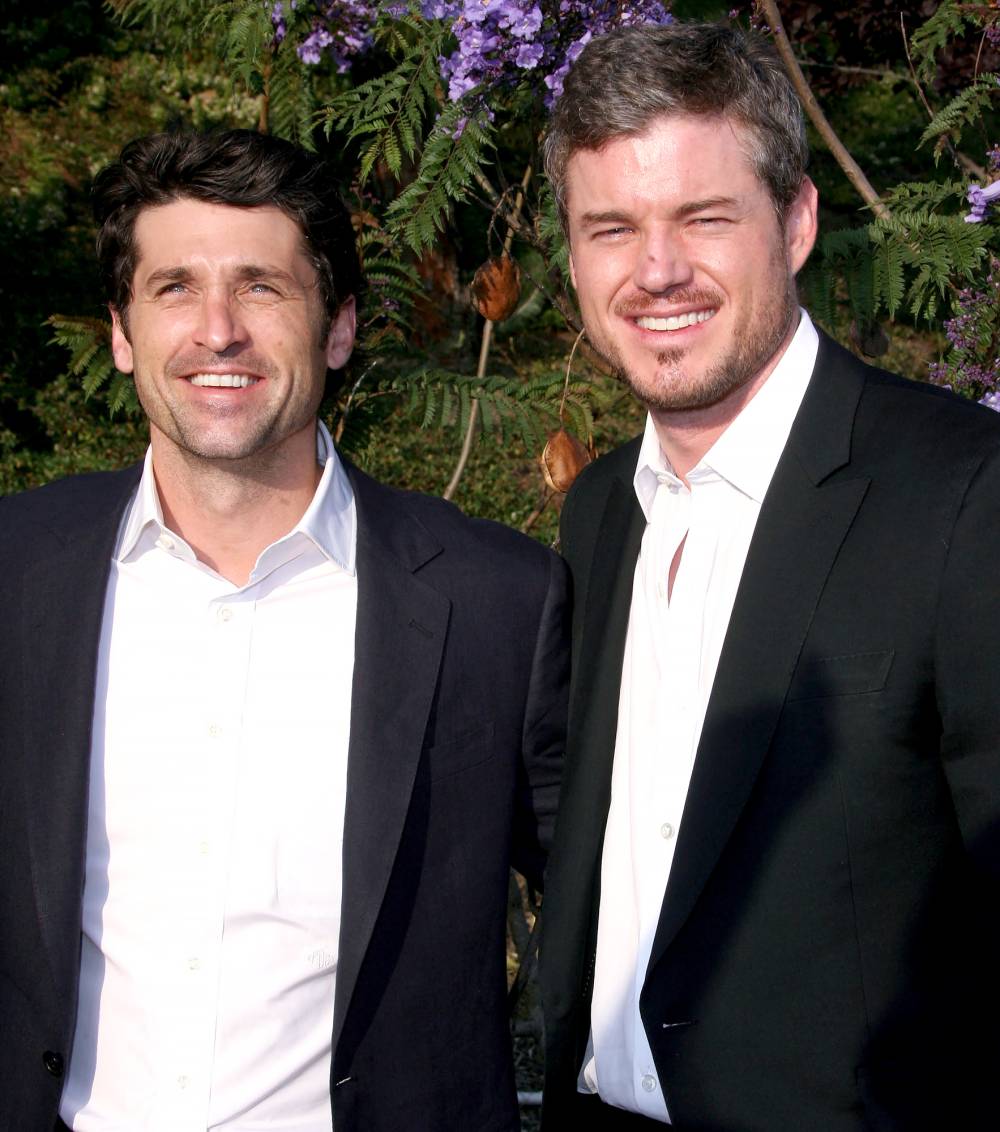 Eric Dane Patrick Dempsey reunite 6 feet apart