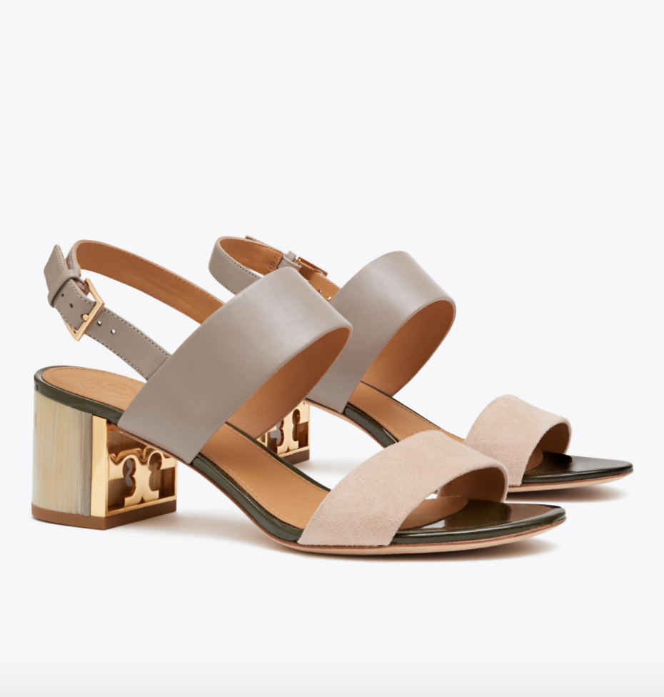 Gigi Sandal (Gray Heron / Light Taupe)