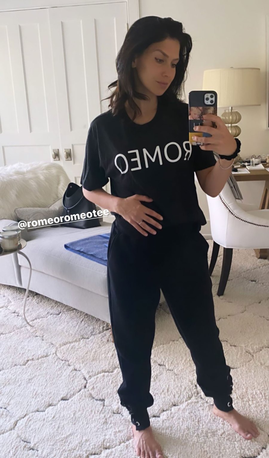 Hilaria Baldwin Baby Bump