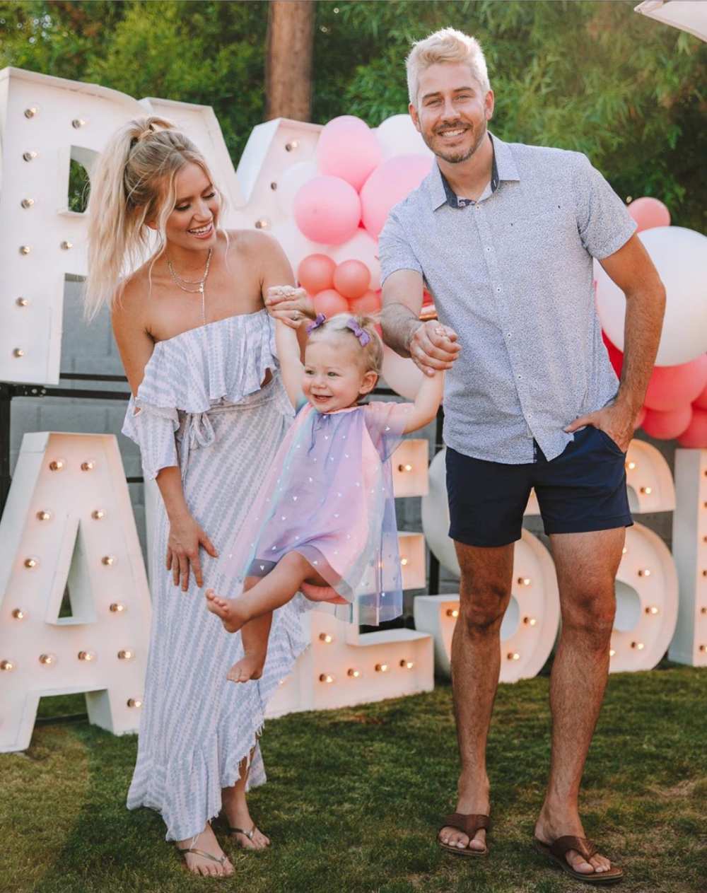 Inside Arie Luyendyk Jr.’s and Lauren Burnham’s Daughter Alessi’s 1st Birthday Party Amid Quarantine