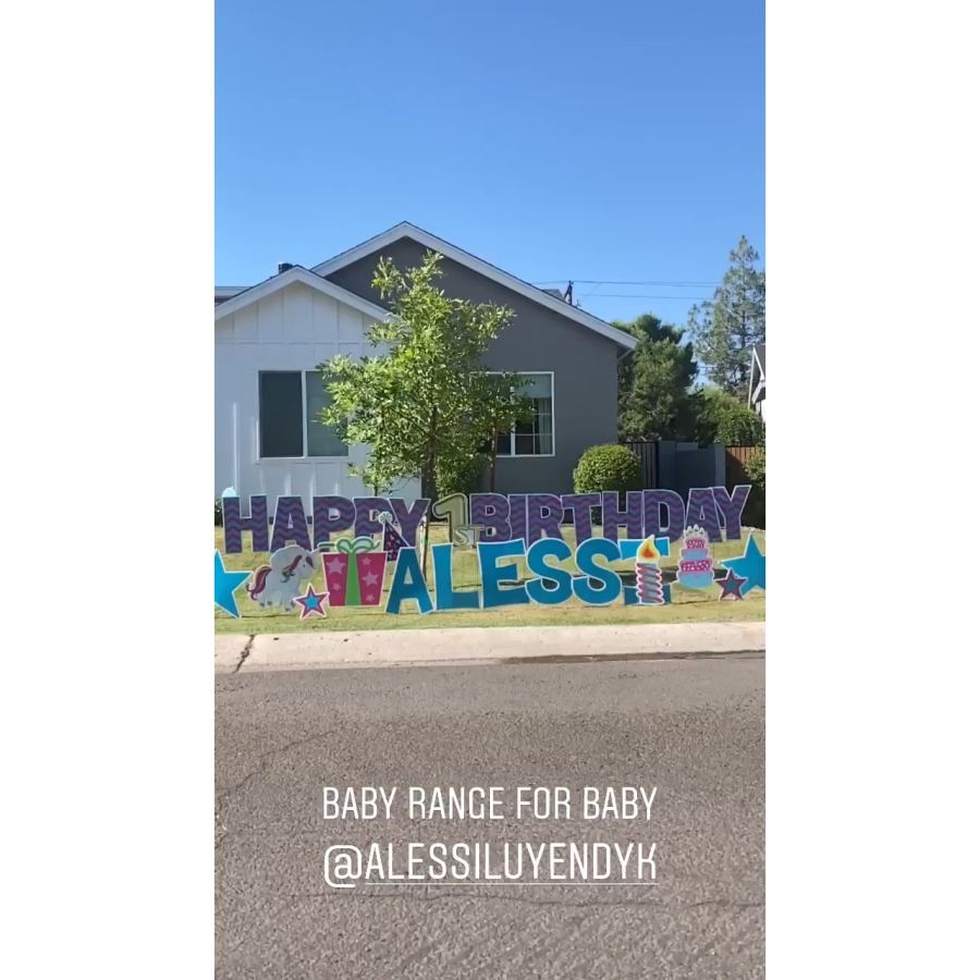 Inside Arie Luyendyk Jr.’s and Lauren Burnham’s Daughter Alessi’s 1st Birthday Party Amid Quarantine