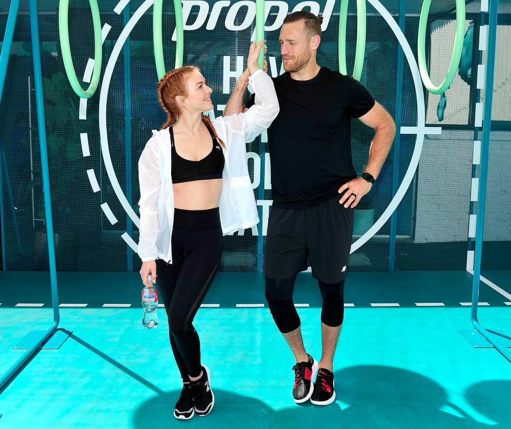 Julianne Hough- Brooks Laich Gets Emotional Watching Me Workout