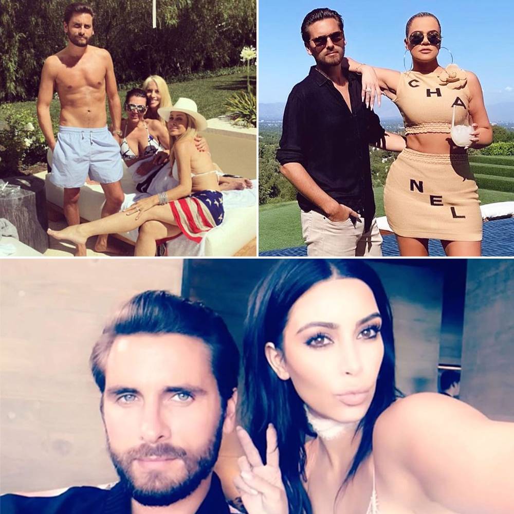 Kardashians Wish Scott Disick a Happy 37th Birthday