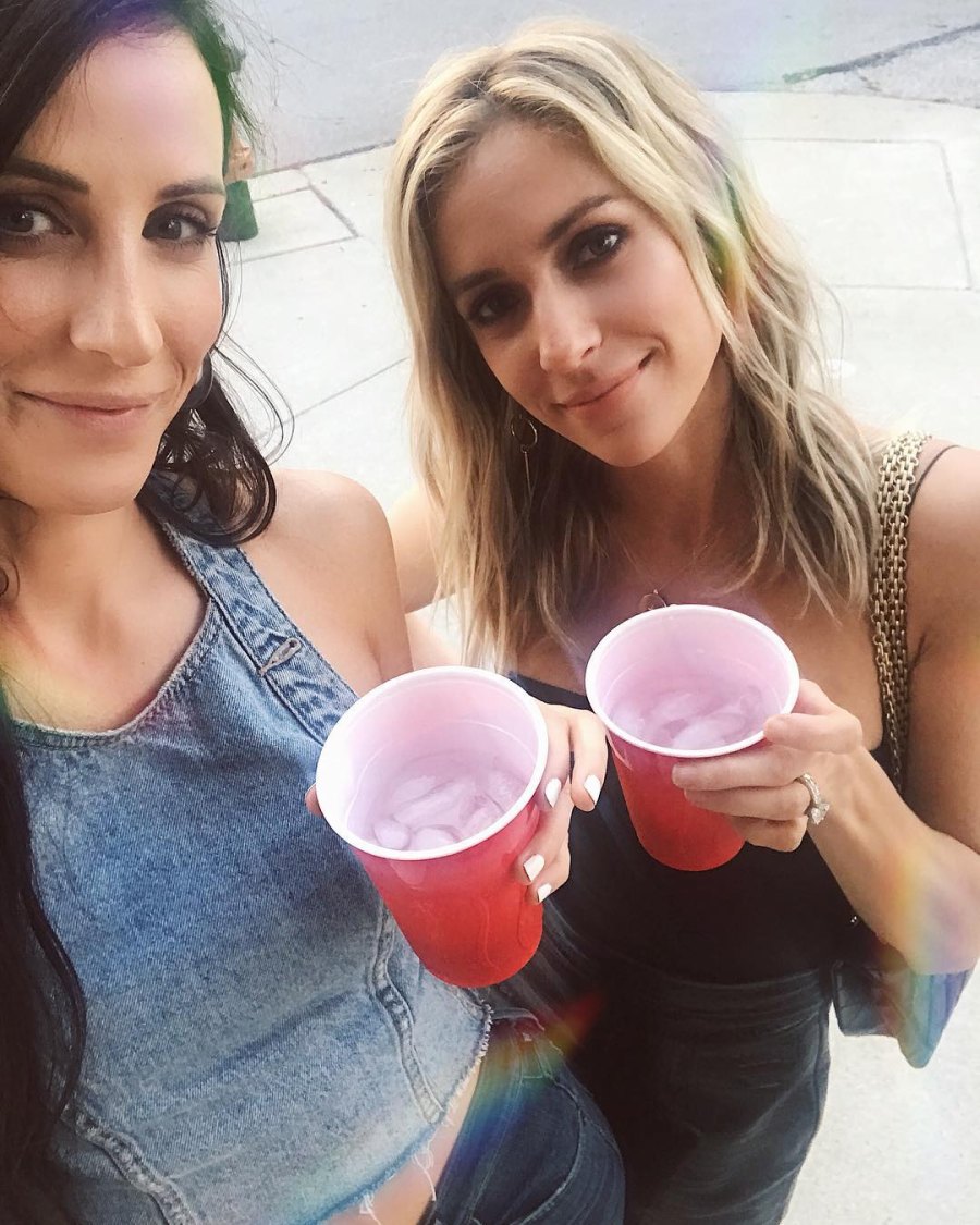 Kristin Cavallari and Kelly Henderson friendship