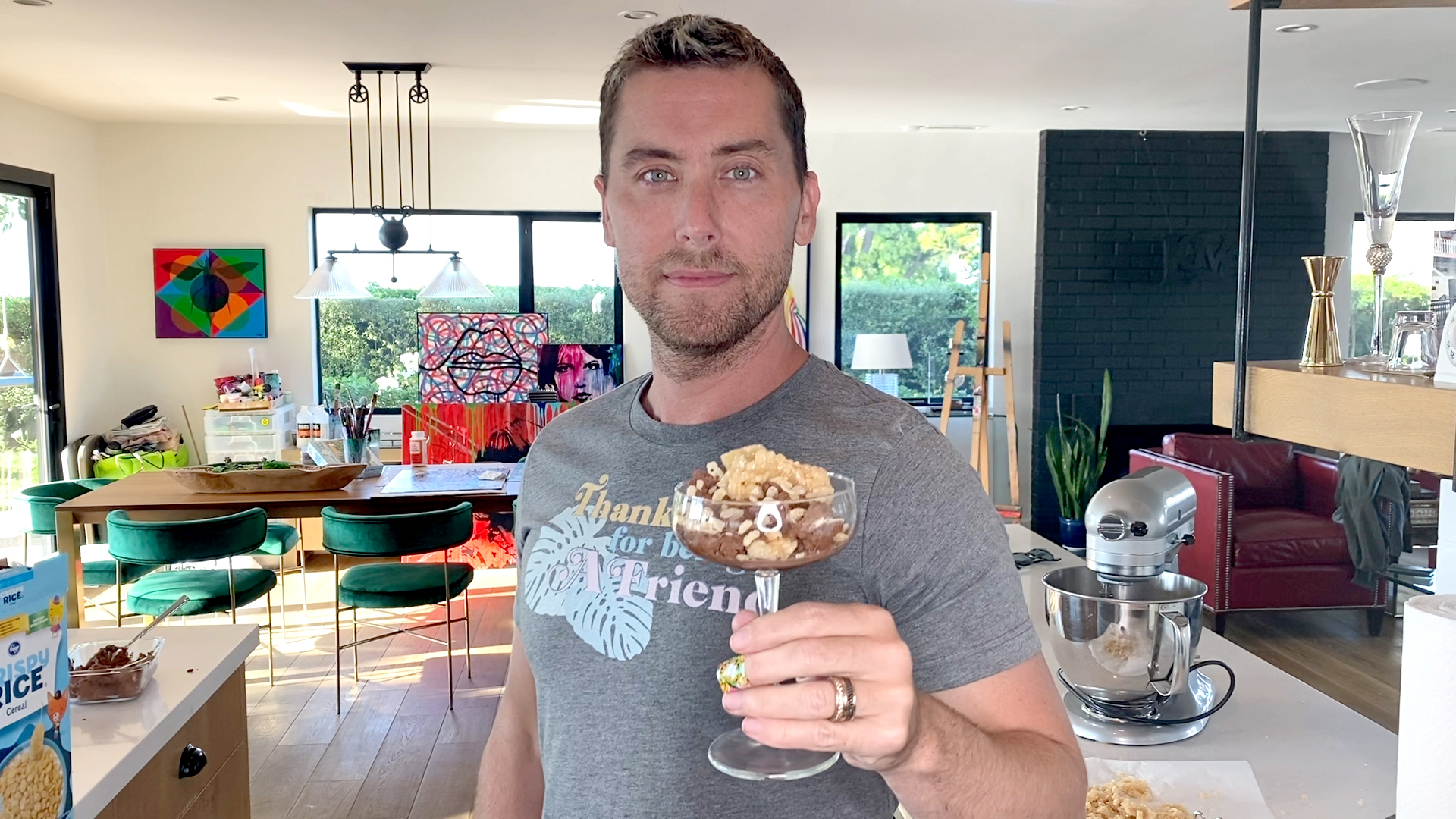 Lance Bass quarantine