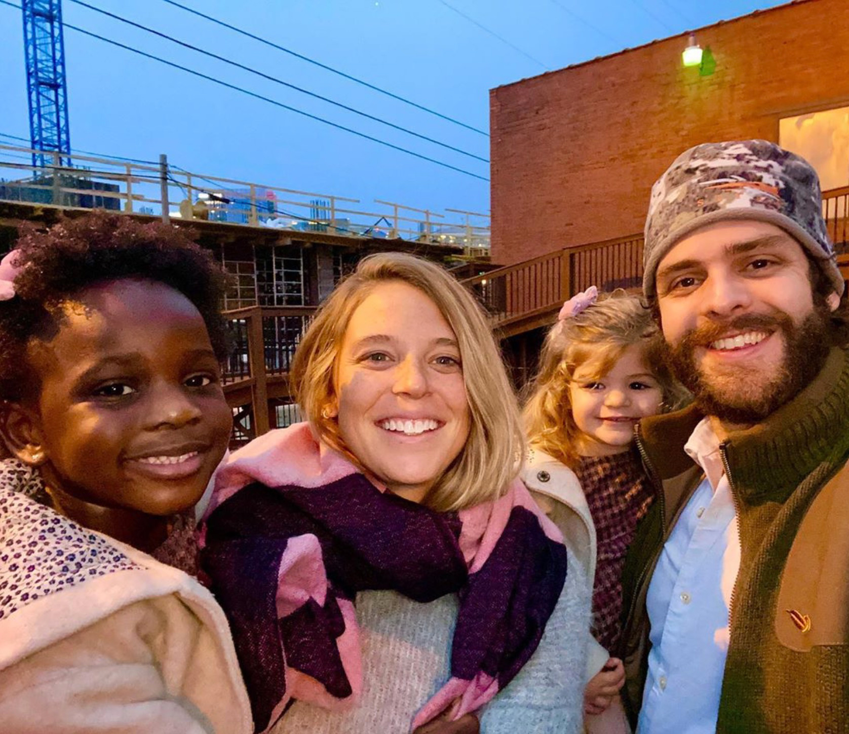 Lauren Akins and Thomas Rhett