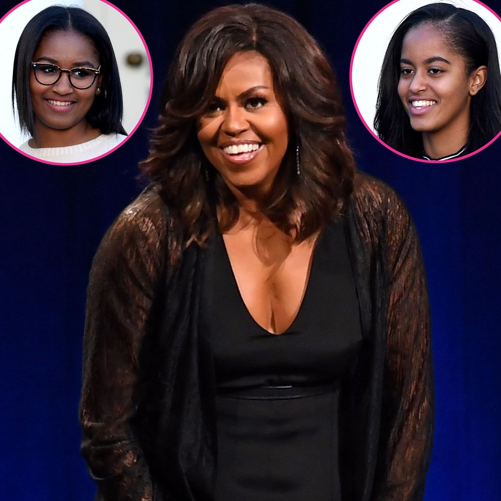 Malia Obama Sasha Obama Commend Their Mom Michelle Obama Doc