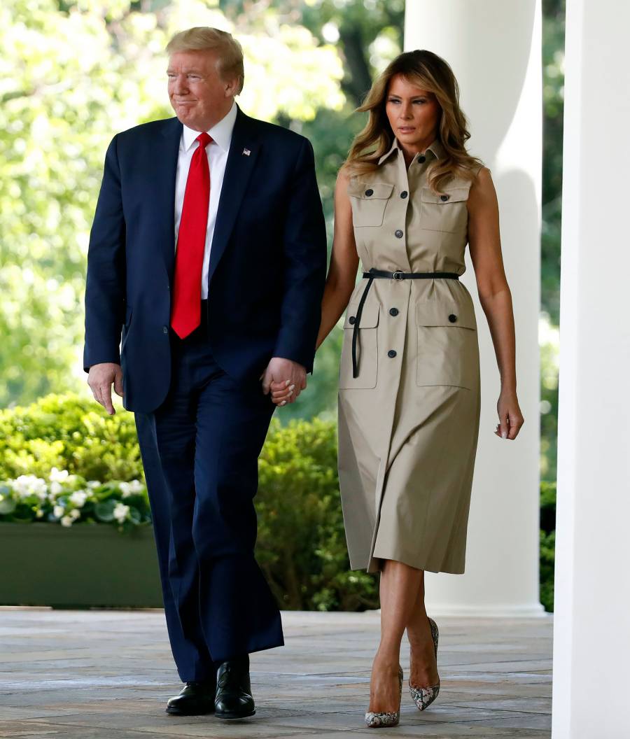 Melania Trump Brings Back This '90s Belt Trend