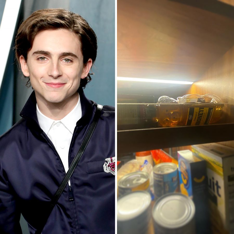 Timothée Chalamet pantry