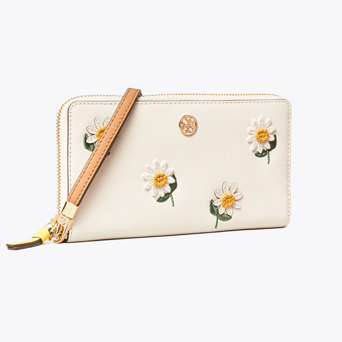 Robinson Embroidered Zip Continental Wallet