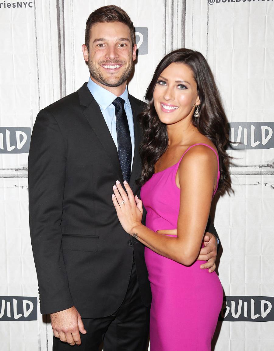 Becca Kufrin and Garrett Yrigoyen at BUILD Speaker Series Becca Kufrin and Garrett Yrigoyen Relationship Timeline