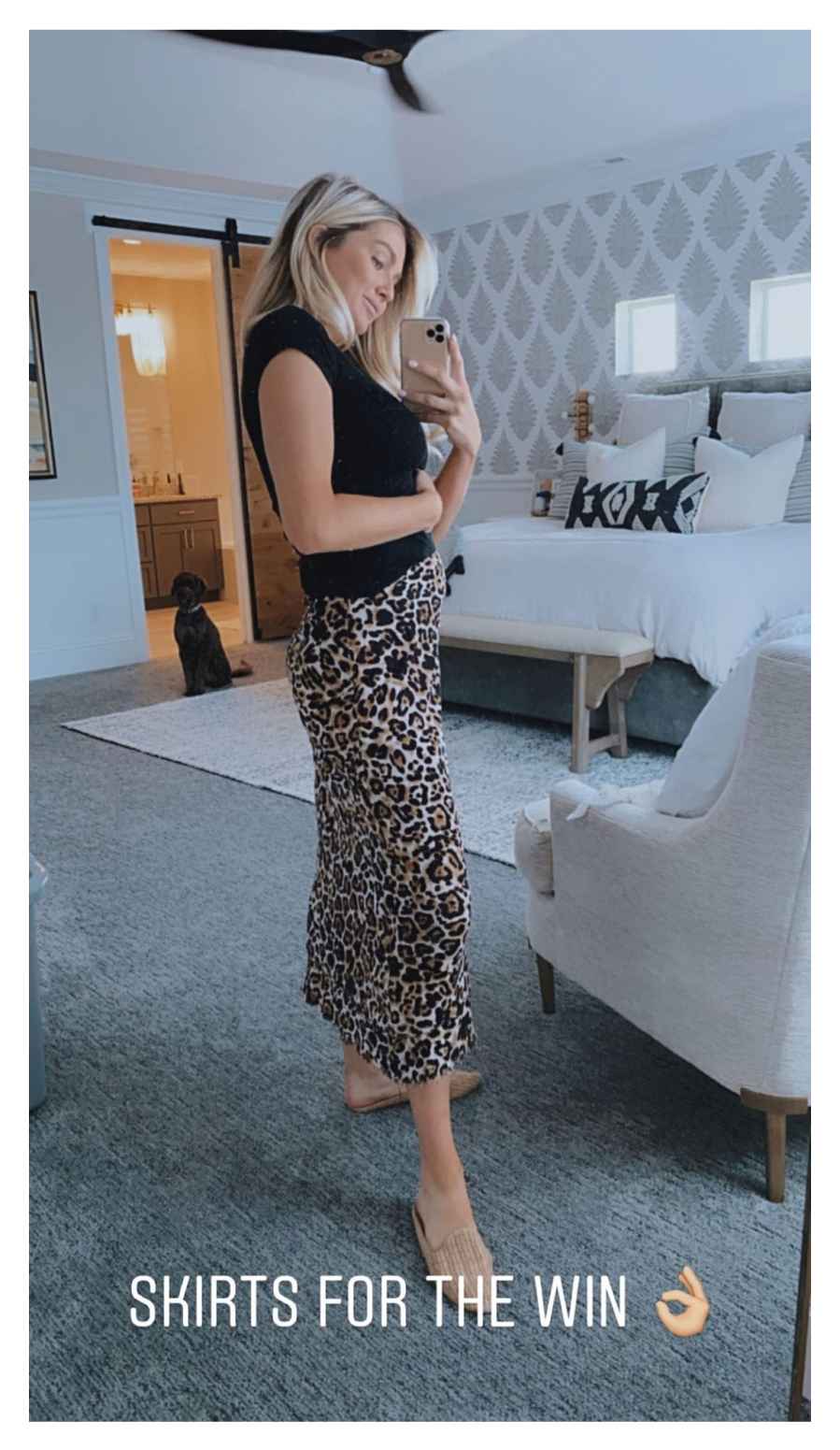 Animal Print Lindsay Arnold Baby Bump Album