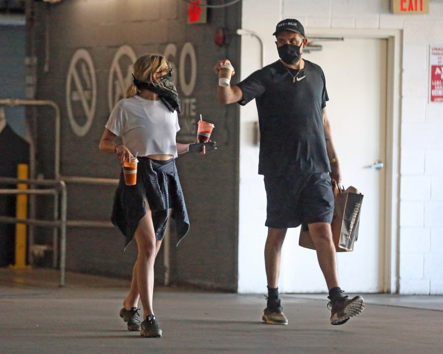 Ashley Benson and G-Eazy Hold Hands While Grocery Shopping in Los Angeles