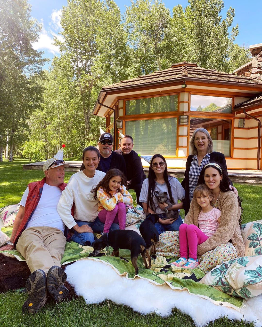 Bruce Willis and Emma Heming Celebrate Her Birthday With Demi Moore and Rumer