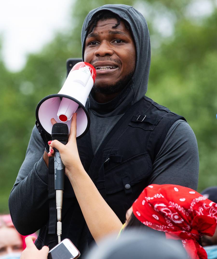 John Boyega defending Black Lives Matter