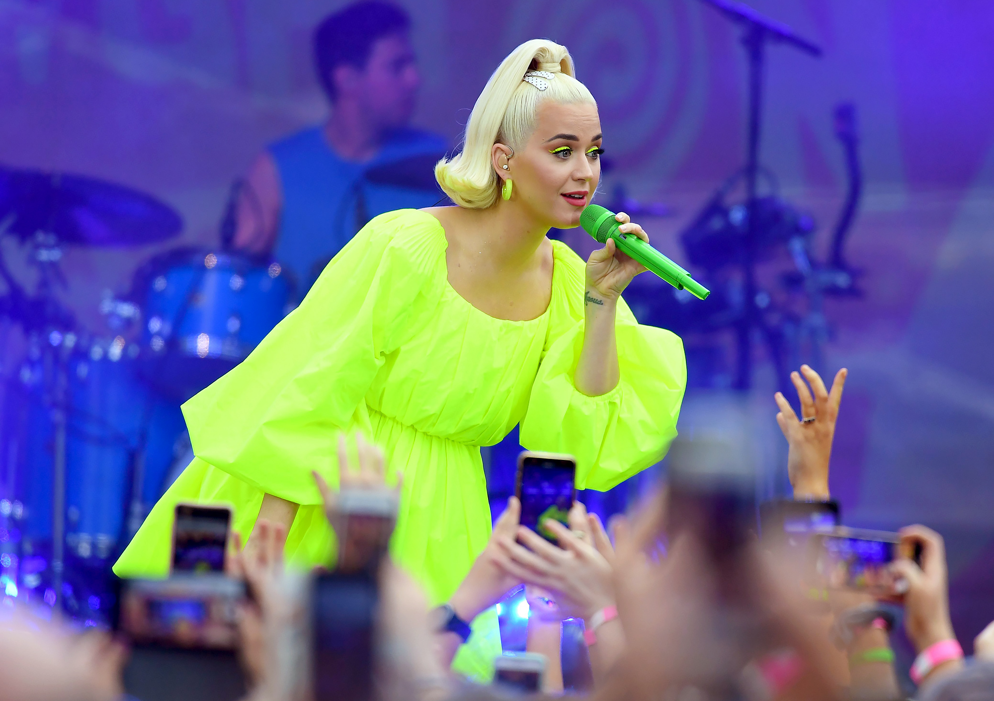 Katy Perry performing