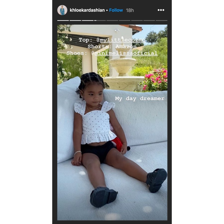 Khloe Kardashian and Daughter True Enjoy Adorable Outdoor Dance Party