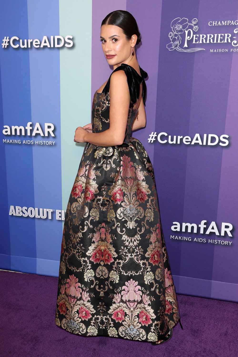 Lea Michele Breaks Her Silence After Glee Cast Accusations Wearing Reem Acra