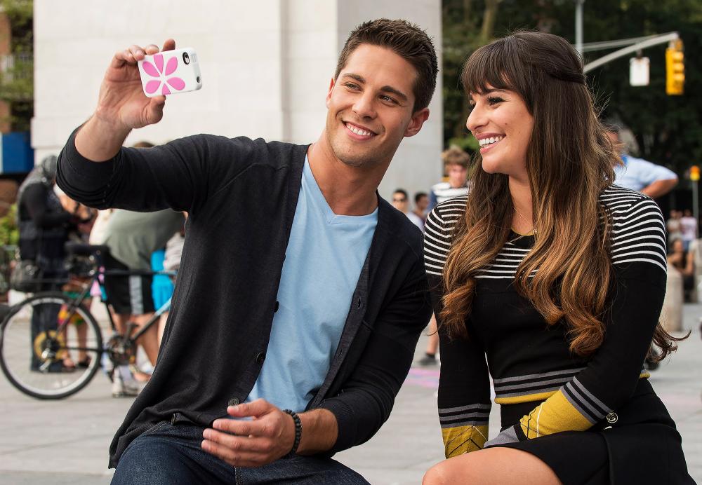 Lea Micheles Former Onscreen Glee Boyfriend Dean Geyer Defends Her