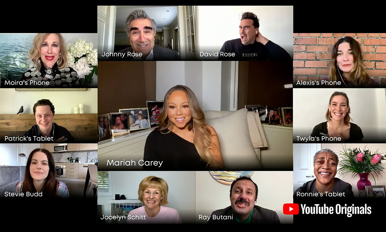 Mariah Carey Joins ‘Schitt’s Creek’ Virtual Graduation Performance