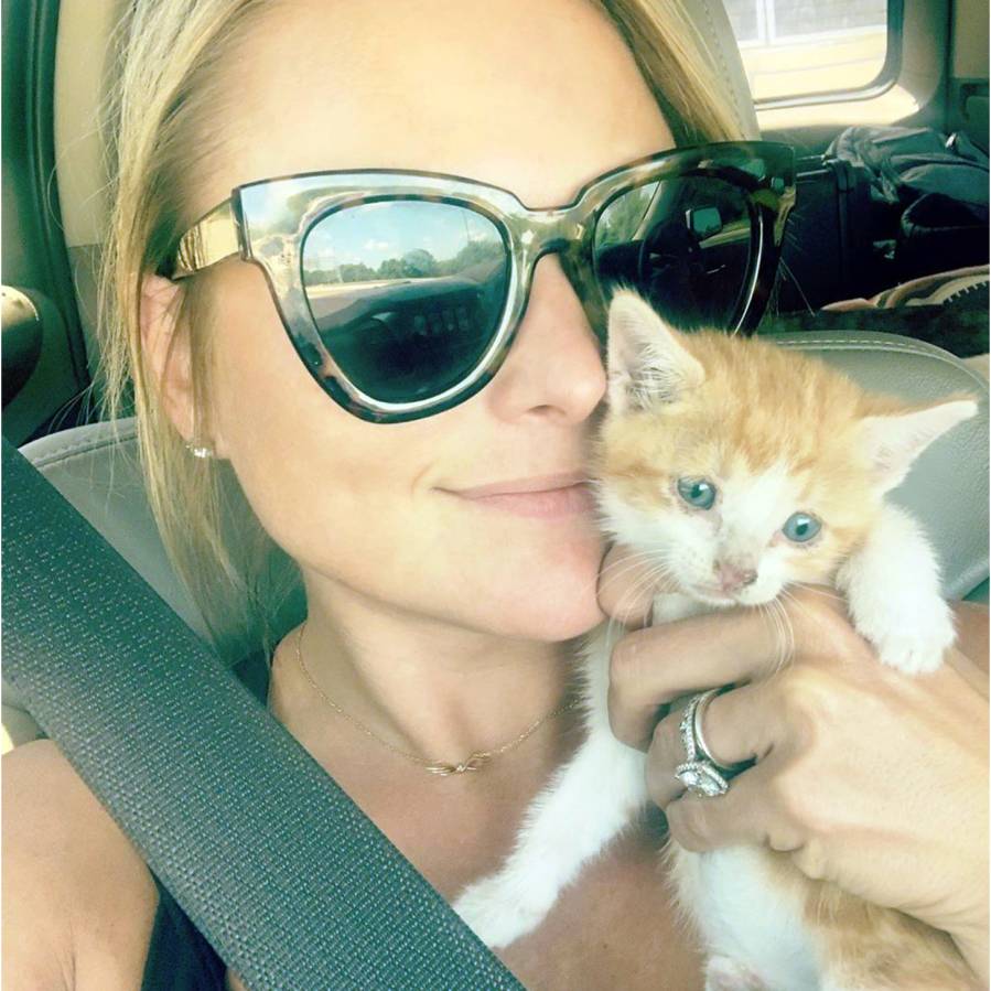 Miranda Lambert and Husband Brendan McLoughlin Adopt Kitten They Found on the Side of the Road