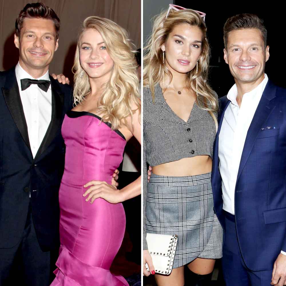 Ryan Seacrest dating history from Julianne to Shayna