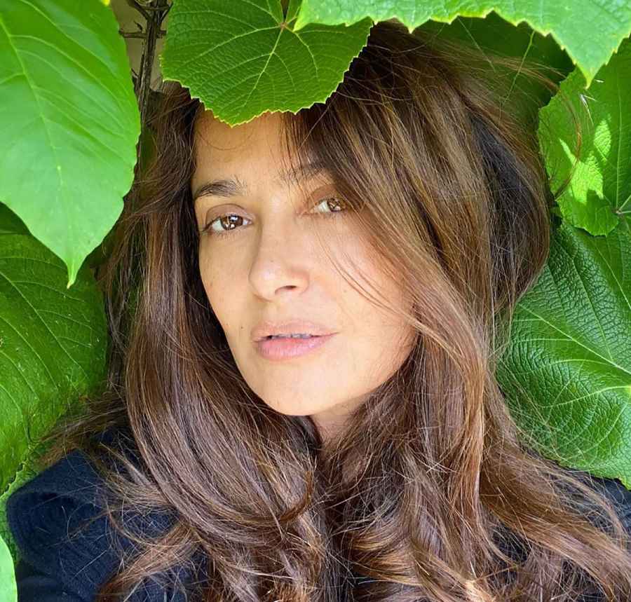 See Salma Hayek's Most Iconic Makeup-Free Selfies From Over the Years