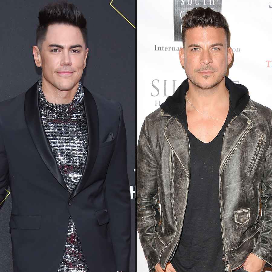 Tom Sandoval Jax Taylor Sandoval Brings Up Jax Mom Vanderpump Rules Season 8 Reunion