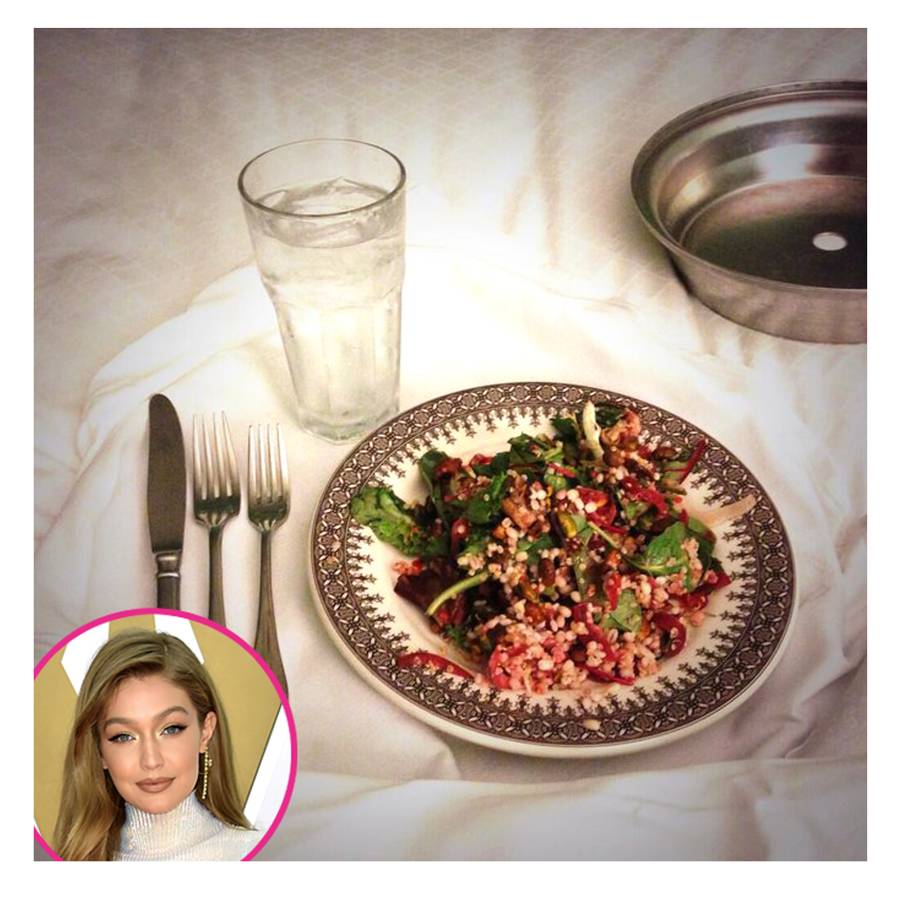 Gigi Hadid Stars Ordering Room Service