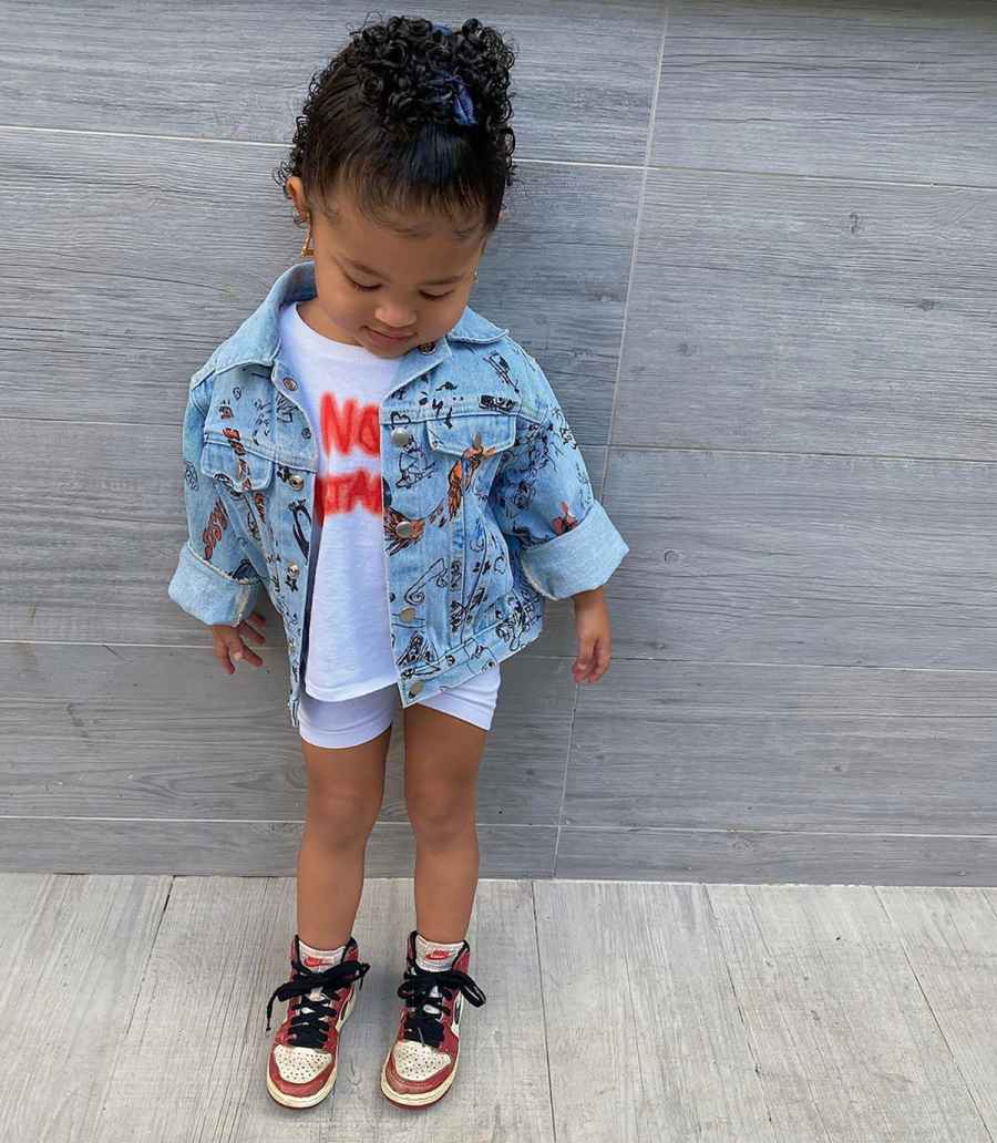 Stormi Looks Too Cute in a Little Denim Jacket