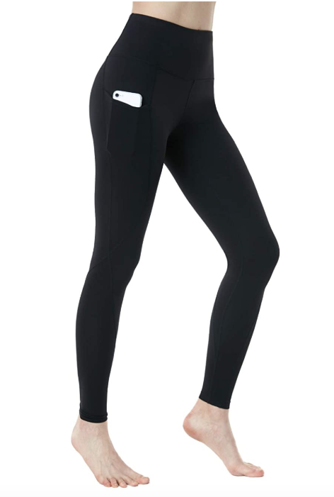 TSLA High Waist Yoga Pants with Pockets