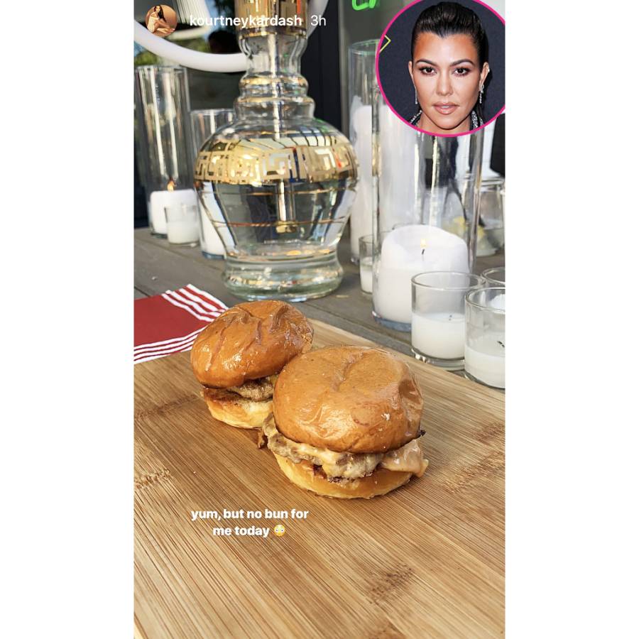 Kourtney Kardashian What Stars Ate to Celebrate the 4th of July