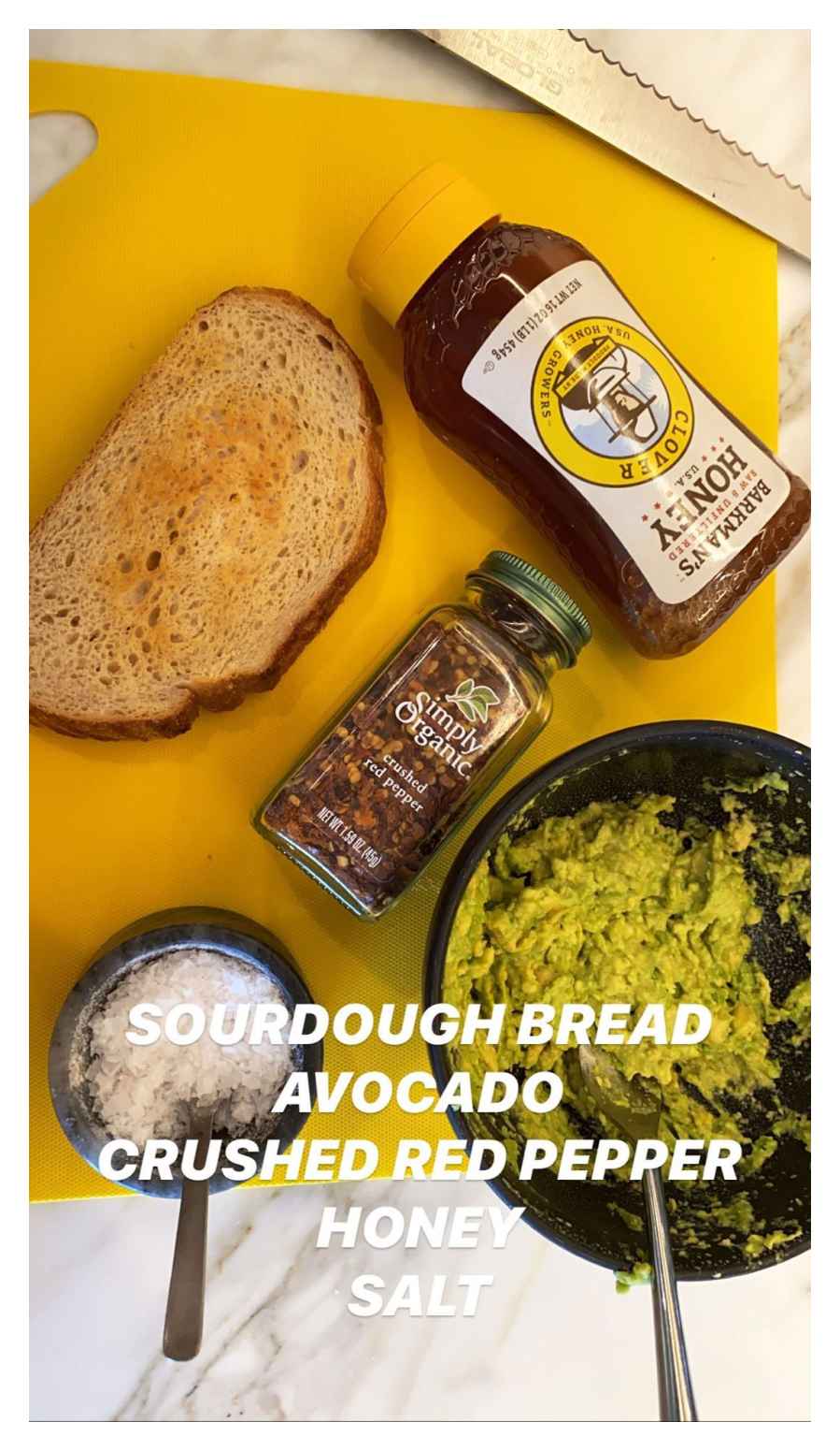 1 Kylie Jenner Avocado Toast