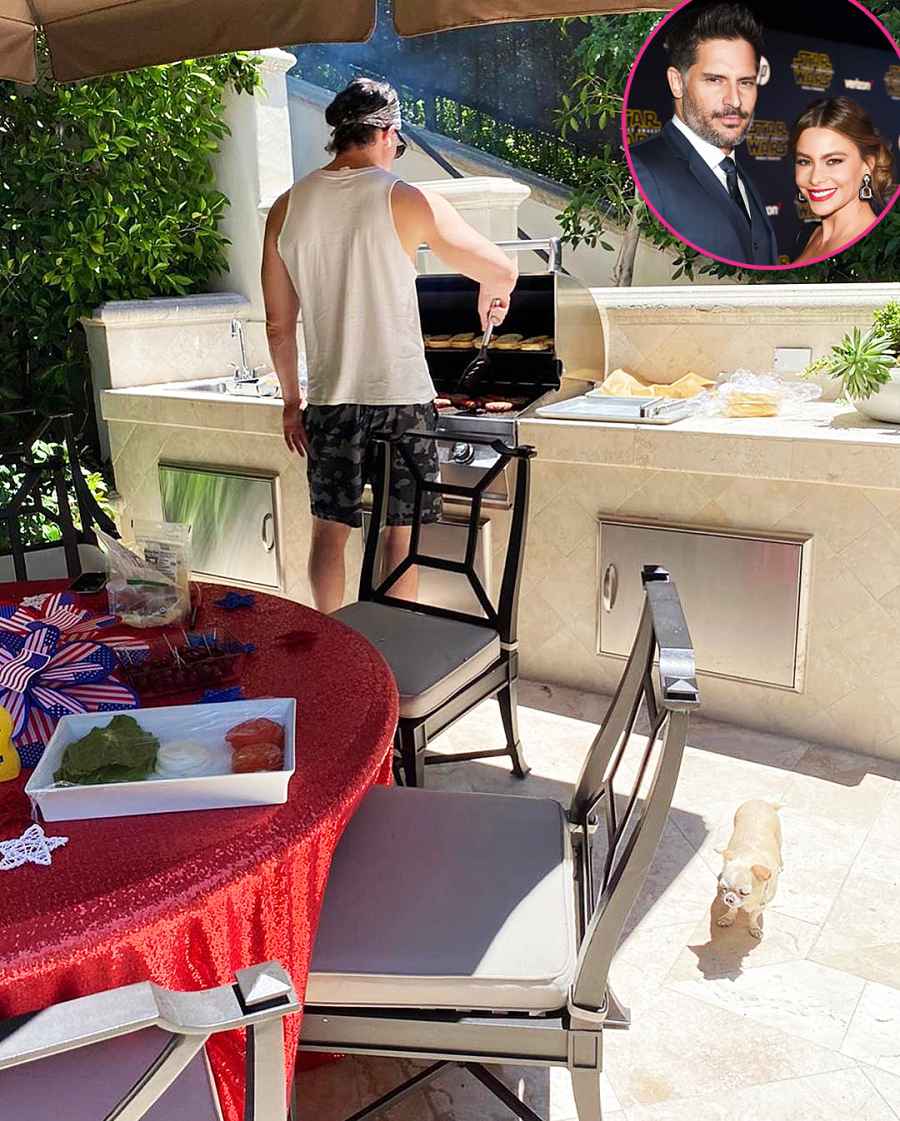 Sofia Vergara and Joe Manganiello What Stars Ate to Celebrate the 4th of July