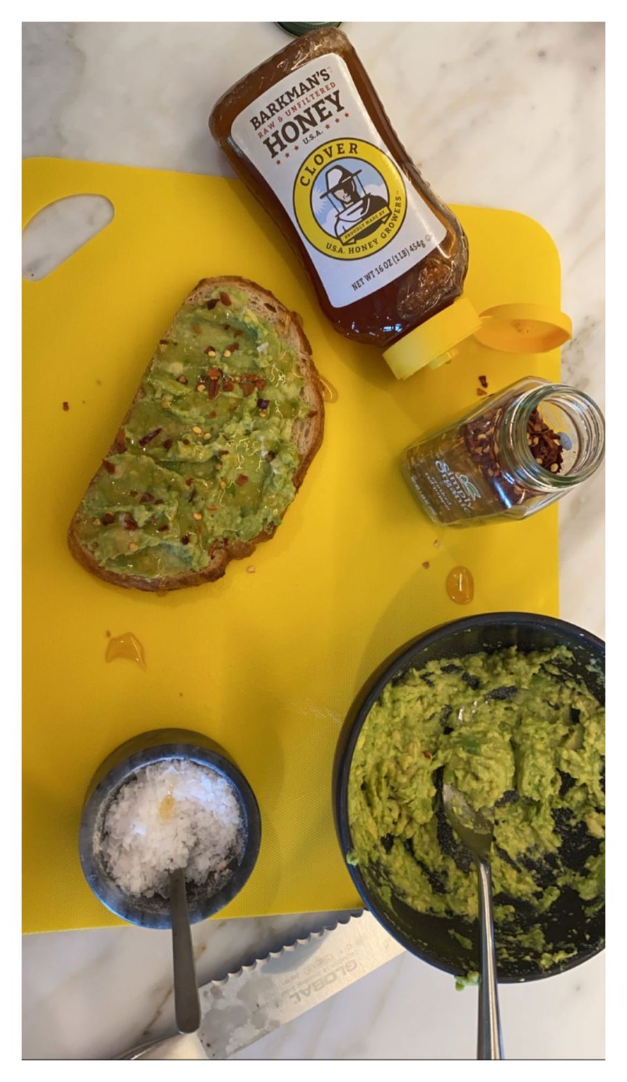 2 Kylie Jenner Avocado Toast