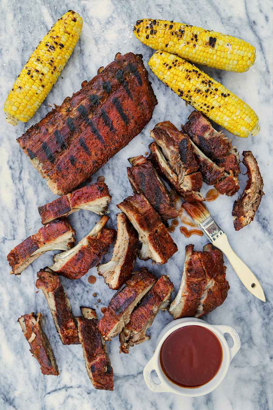 3 Barbecue Baked Ribs Tiffani Thiessen recipe