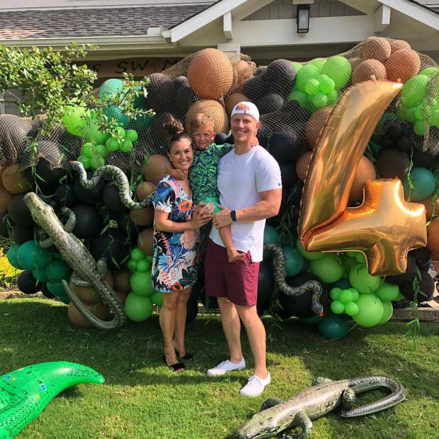 Catherine Giudici Sean Lowe Celebrate Son Samuel Birthday With Swamp-Themed Bash