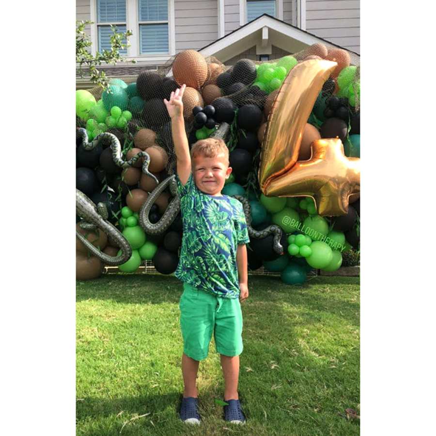 Catherine Giudici Sean Lowe Celebrate Son Samuel Birthday With Swamp-Themed Bash