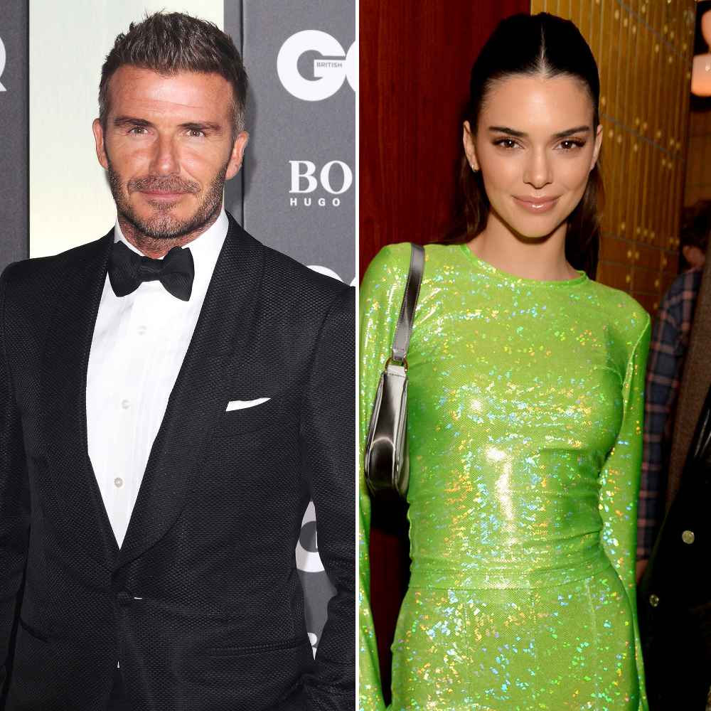 David Beckham Kendall Jenner cooking with parents