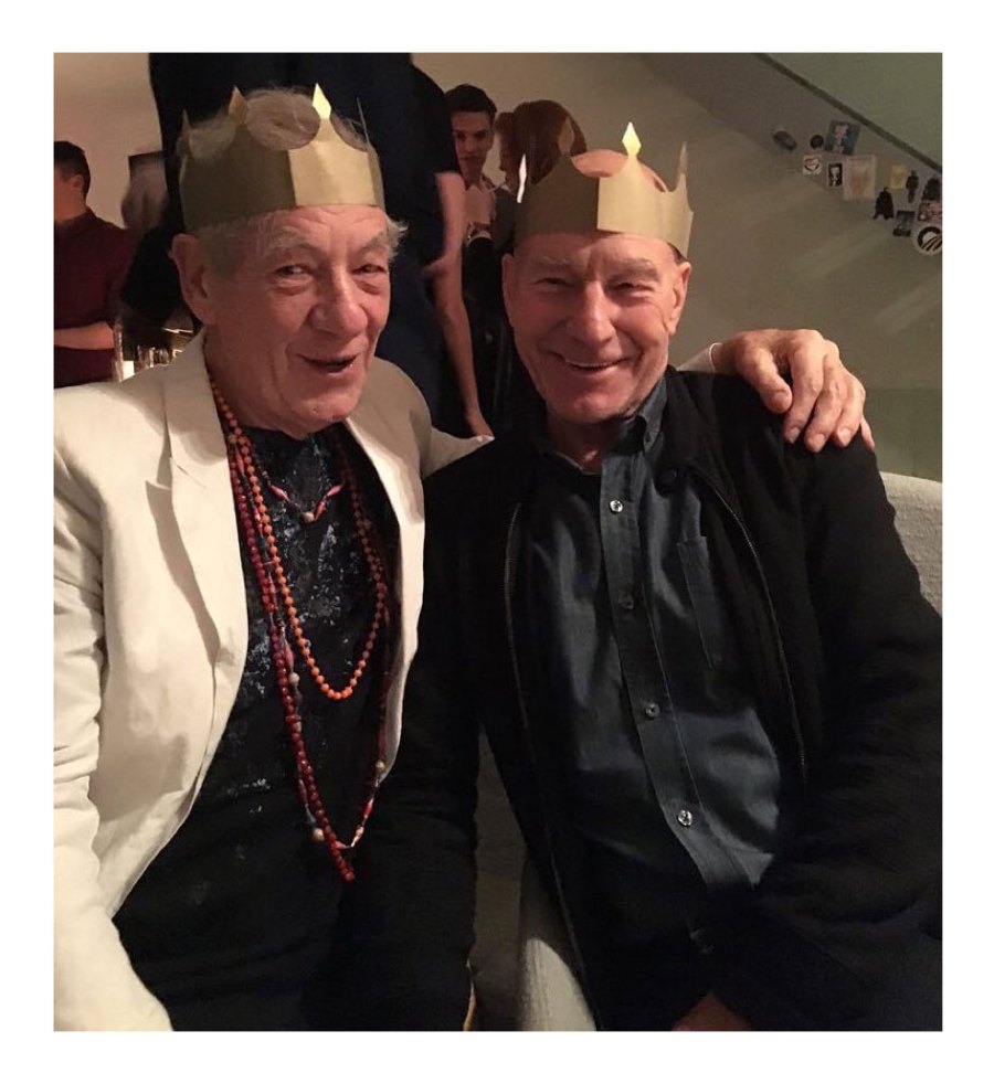 December 2015 Patrick Stewart and Ian McKellen BFF Moments