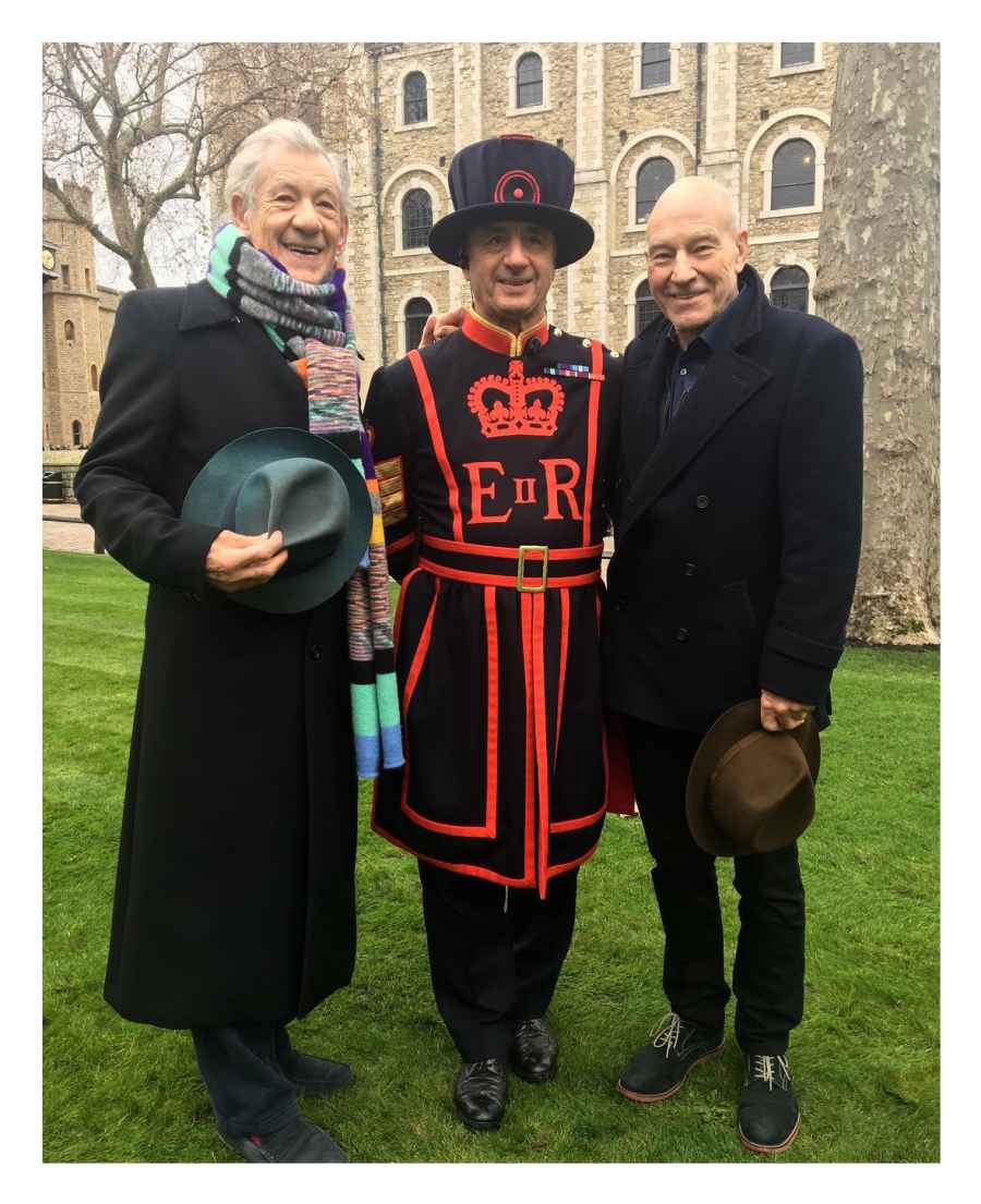 December 2016 Patrick Stewart and Ian McKellen BFF Moments