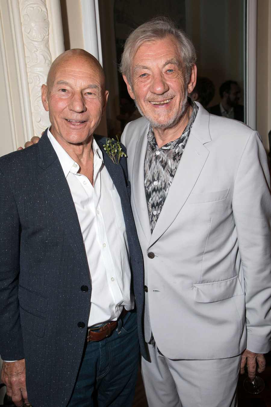 December 2016 Patrick Stewart and Ian McKellen BFF Moments