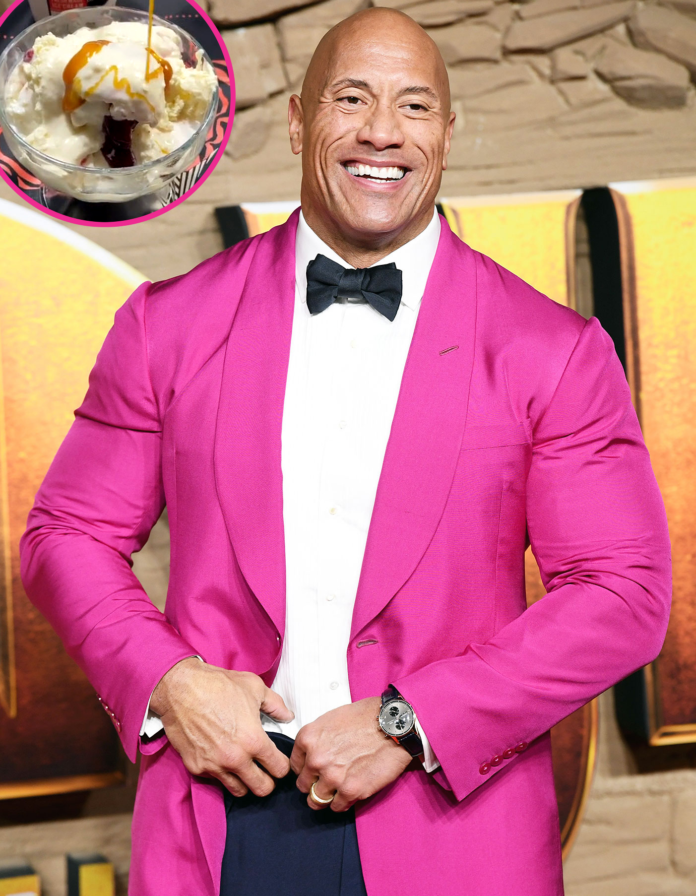 Dwayne Johnson Massive Ice Cream Sundae Will Change Your Life